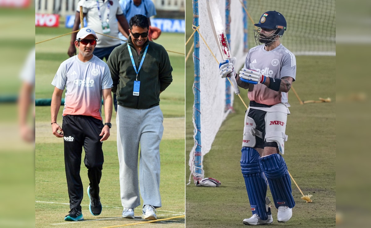 Virat Kohli Walks Past Gautam Gambhir After Nets Session, Rohit Sharma Then Does This