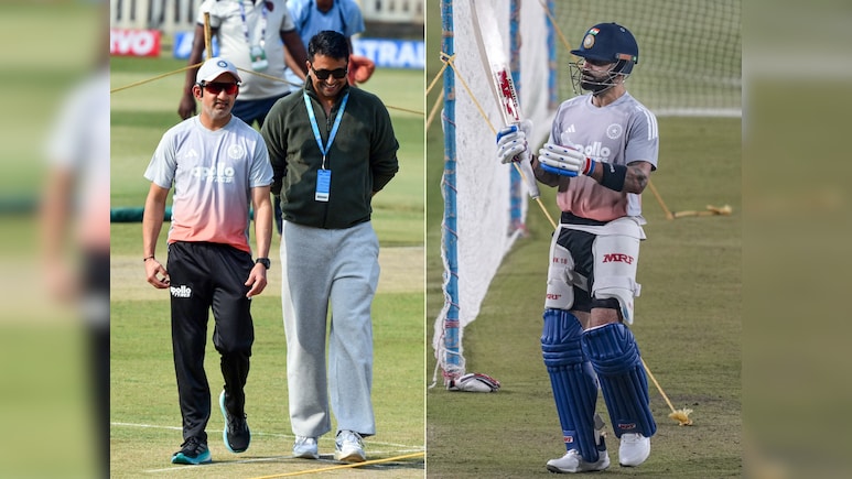 नेट्स में लंबे-लंबे छक्के उड़ा रहे थे विराट कोहली,  दूर से ही देखे जा रहे थे कोच गौतम गंभीर, फिर हुआ कुछ ऐसा