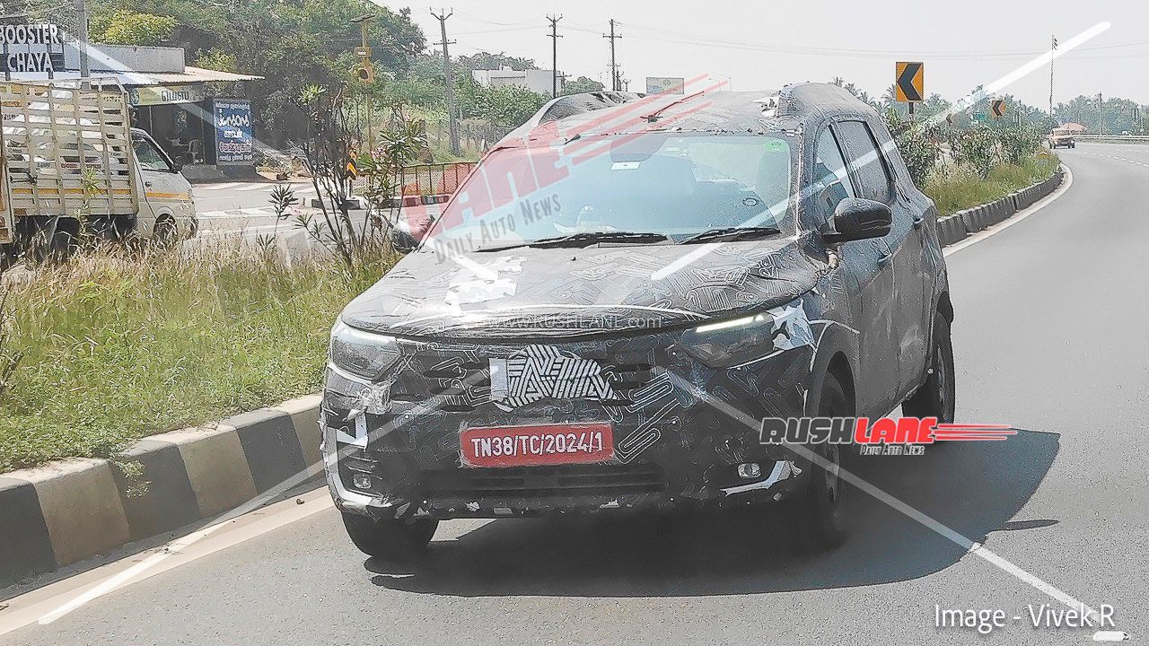 Nissan Gravite MPV Spied