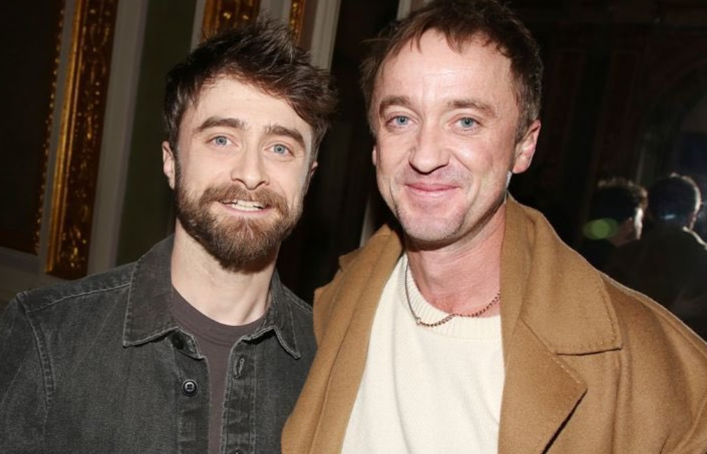 <i>Harry Potter</i> Reunion: First Picture Of Daniel Radcliffe And Tom Felton After 14 Years Goes Viral