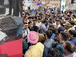 इंतहां हो गई इंतजार की... एयरपोर्ट पर जरा यात्रियों के सूटकेसों का पहाड़ देखिए