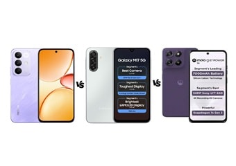 Realme C85 5G vs Moto G67 Power 5G vs Samsung Galaxy A17 5G: जानें कौन सा फोन है बेस्ट