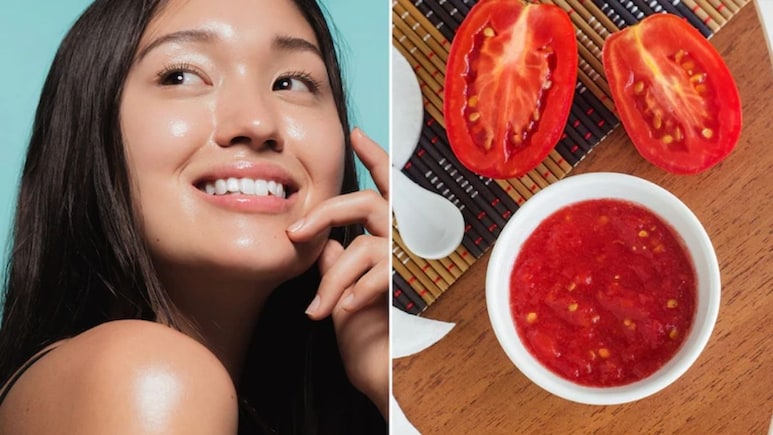 टमाटर के साथ ये 2 चीज मिलाकर चेहरे पर लगाएं, झुर्रियां और काले धब्बे होंगे गायब, डॉक्टर ने बताए उपाय