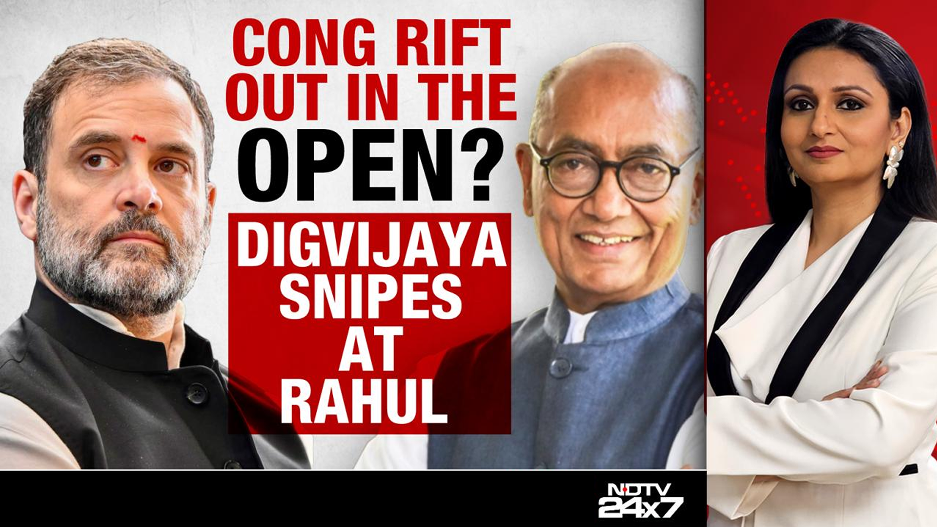 Congress' Rift Out In Open? Digvijaya Singh Snipes At Rahul Gandhi