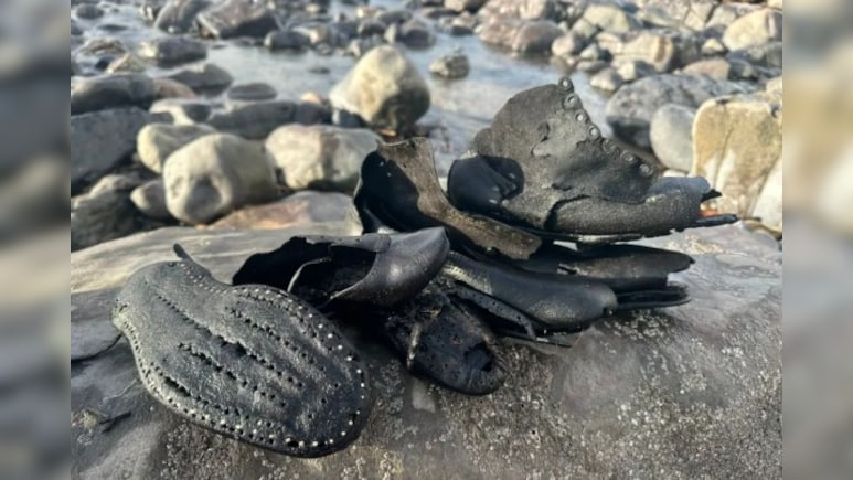 समुद्र ने उगले 150 साल पुराने गहरे राज, ब्रिटेन के तट पर बिखरे मिले सैकड़ों विक्टोरियन जूते