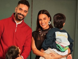 Inside Neha Dhupia-Angad Bedi's Rs 10 Crore Mumbai Home With Wooden Furniture And Curated Artworks