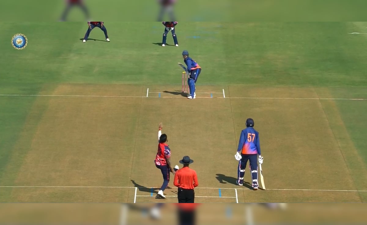 Watch: Nitish Kumar Reddy Clean Bowls IPL-Winner To Complete T20 Hat-trick