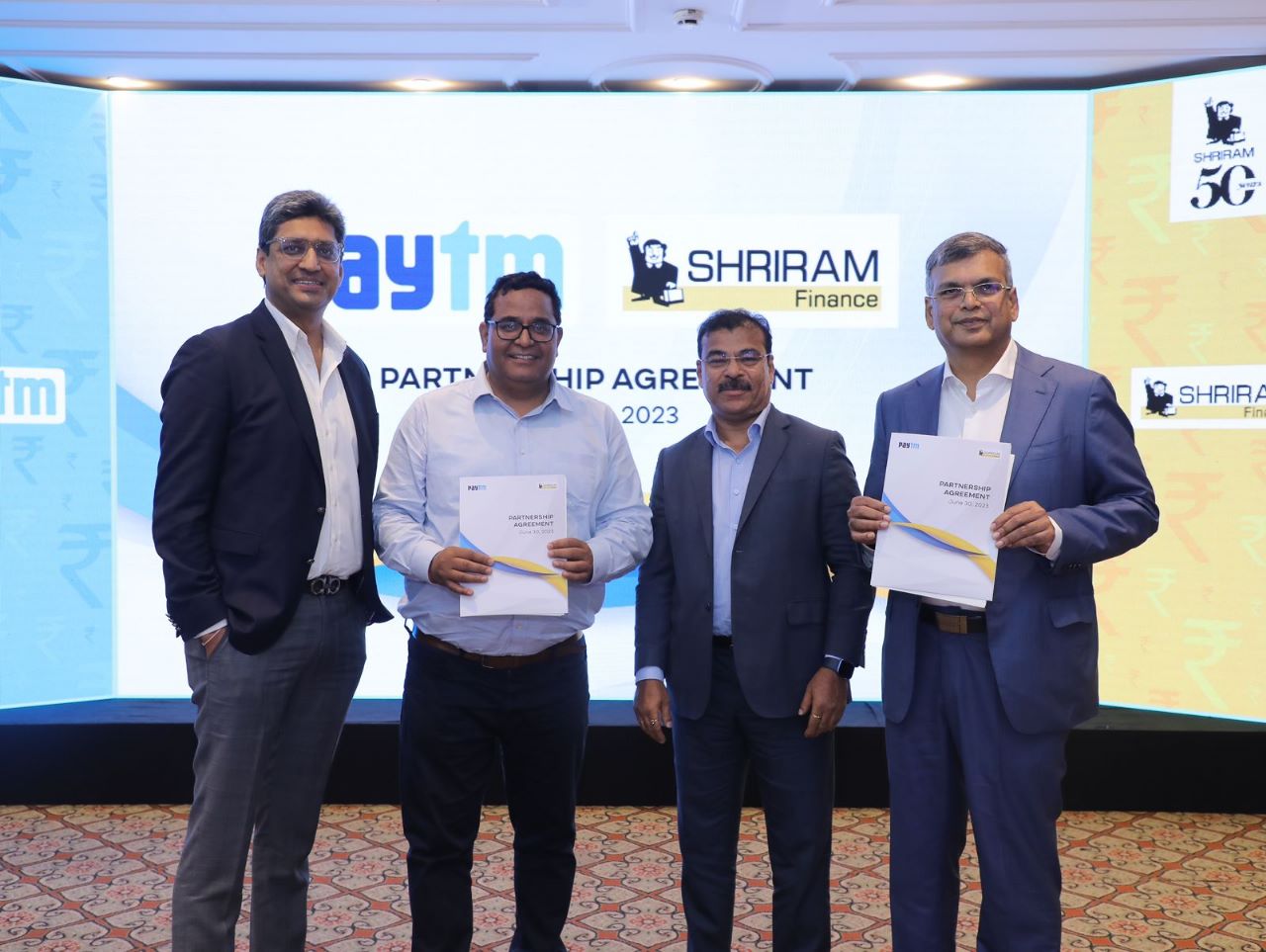 Paytm Partners With Shriram Finance For Loan Distribution