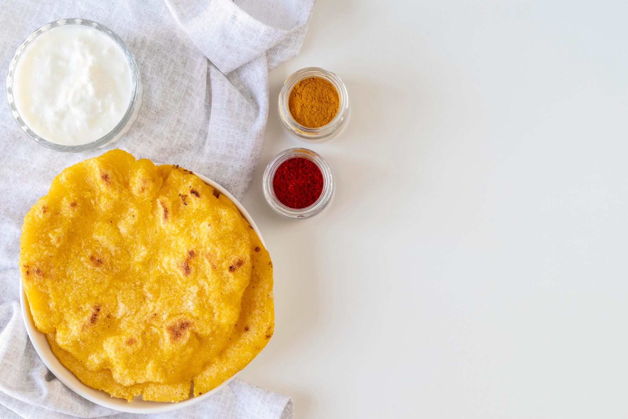 Maize flour is naturally high in dietary fibre