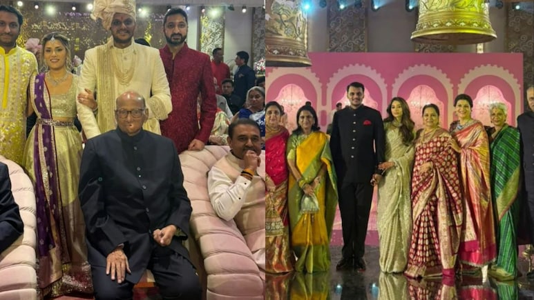Yugendra Pawar: शरद पवारांच्या नातवाचं झालं लग्न, कोण आहे पवार घराण्याची नवी सून? पाहा सुंदर Photo