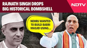 Babri Masjid | "Nehru Wanted To Build Babri Masjid Using Public Funds": Rajnath Singh