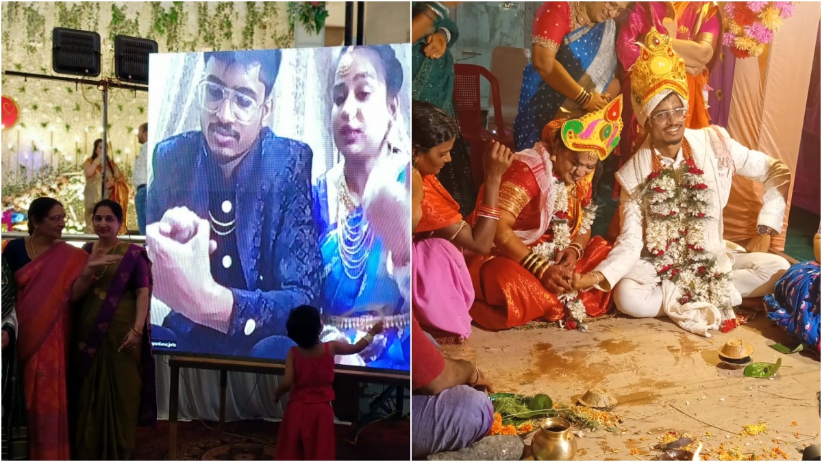 इंडिगो संकट की वजह से अपनी ही रिसेप्शन पार्टी में नहीं पहुंचे दूल्हा-दुल्हन, ऑनलाइन अटेंड की पार्टी