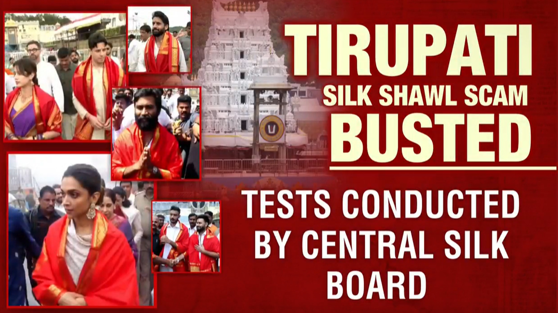 ₹54-Crore Tirupati Scam: Polyester Sold As Pure Silk Shawls