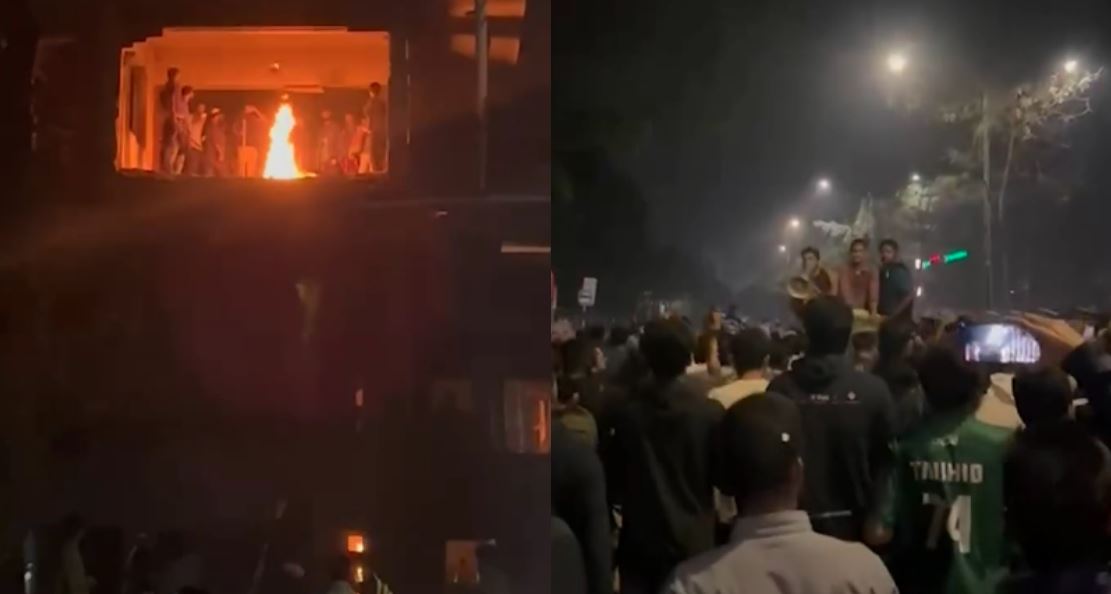 बांग्लादेश में फिर भड़की हिंसा, युवा नेता उस्मान हादी की मौत के बाद प्रदर्शनकारी हुए उग्र