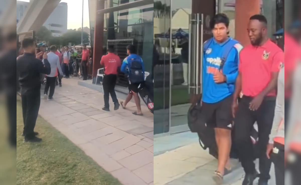 Video: Pakistan Fans Hurl Boos At India U19 Players. How Vaibhav Suryavanshi Reacted