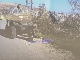 On Camera, Israeli Soldier Rams Vehicle Into Palestinian Man Offering Namaz