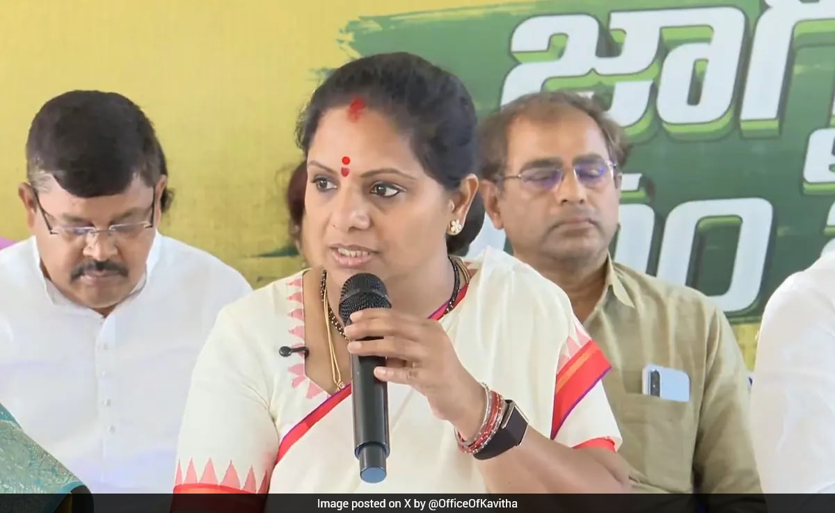 "It's About Self-Respect": K Kavitha Cuts Ties With BRS, To Form Own Outfit