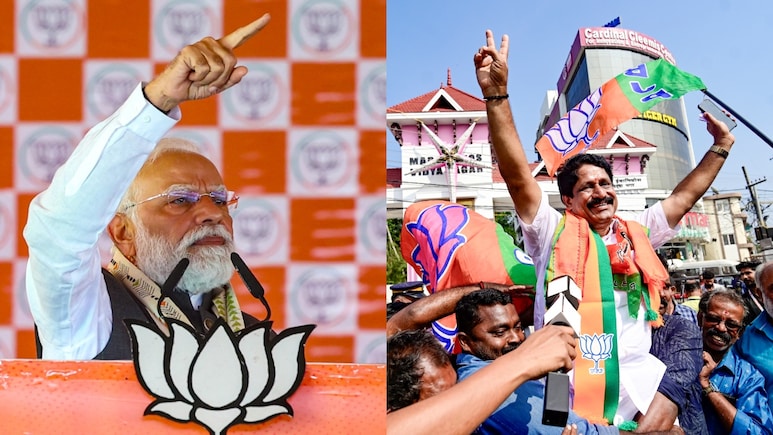 केरल में लेफ्ट का 'लाल किला' ढहाकर खिला BJP का कमल, PM मोदी बोले- थैंक्यू तिरुवनंतपुरम