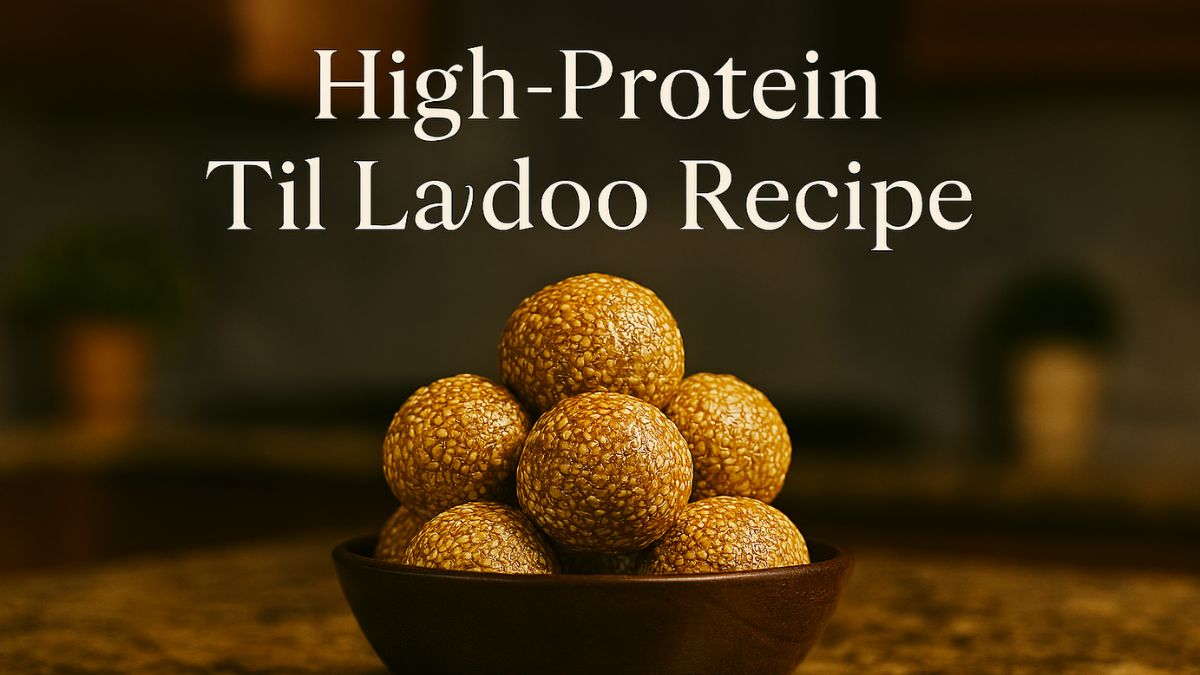 Craving Til Ladoos? Try This High Protein Recipe For Winter Snacking