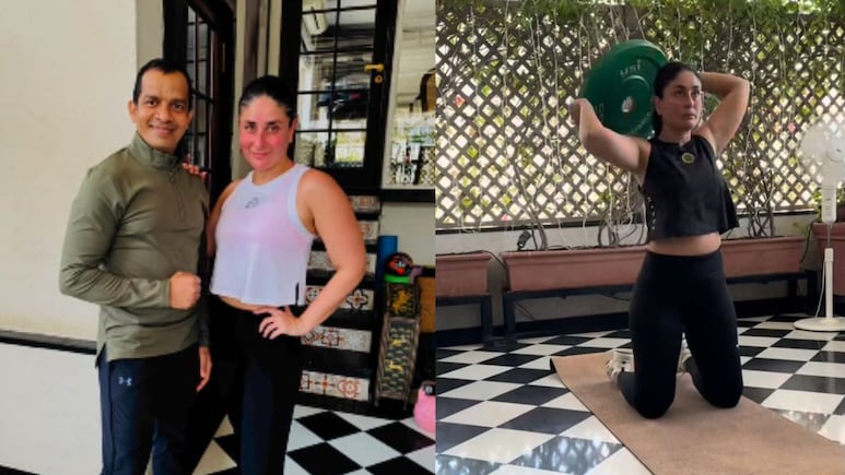 Kareena Kapoor's Fitness Coach Shares A Sneak Peek Into Her Workout Plan