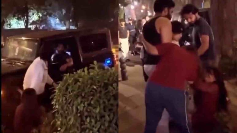 थार से उतरा रईसजादा, लड़की को तड़ातड़ जड़े थप्पड़, सड़क पर धकेला, वीडियो सोशल मीडिया पर वायरल