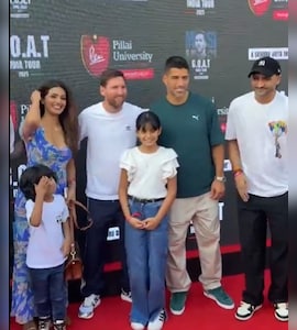 "One And Only GOAT": Harbhajan Singh Delighted After Meeting Lionel Messi In Mumbai