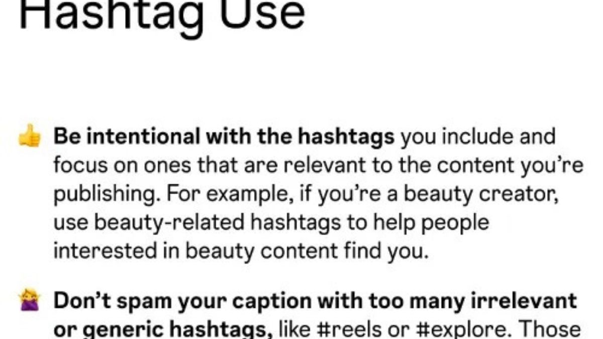 Instagram impose de nouvelles restrictions sur l' utilisation des hashtags