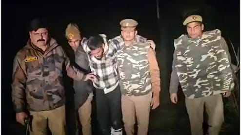 टार्च की रोशनी में 'धायं-धायं'! UP पुलिस ने बच्चे के अपहरणकर्ता को गोली मारकर दबोचा