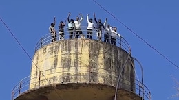 Watch: Frustrated Farmers Protest In 'Sholay'-Style Over Crop Damage Aid In Nashik