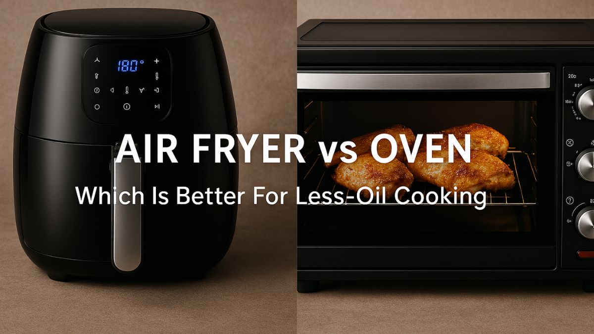 Air Fryer vs Oven: Which Is Better For Less-Oil Cooking