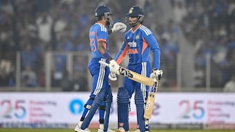 Tilak, Hardik Score Fiery Fifties As India Post Mammoth Total