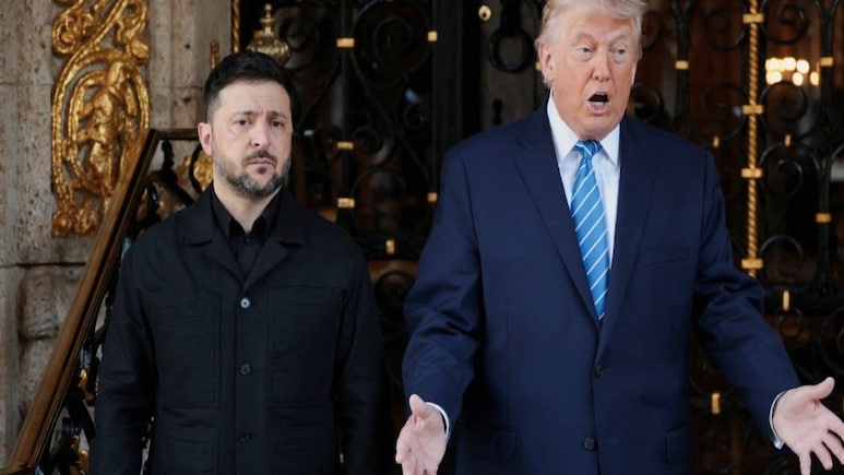 रूस-यूक्रेन युद्ध खत्म करने के लिए शांति समझौते के &lsquo;बहुत करीब&rsquo;... जेलेंस्&zwj;की से बैठक के बाद बोले ट्रंप