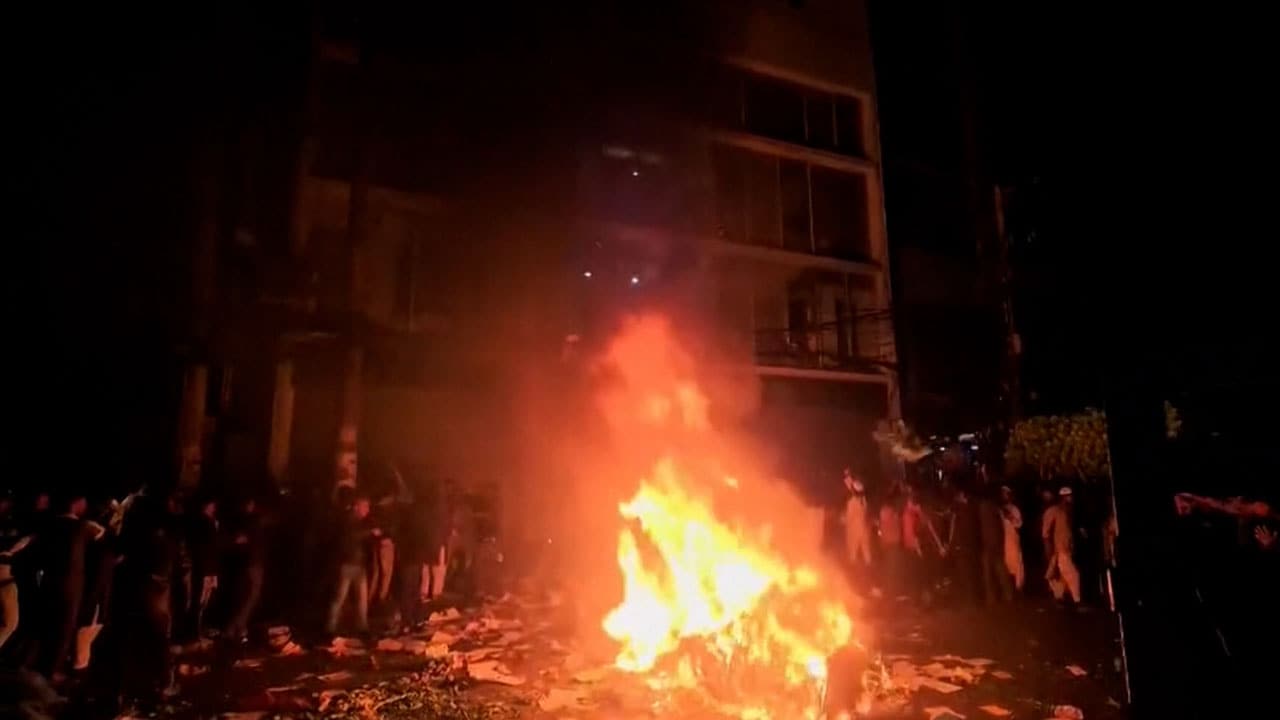 Bangladesh On Edge After Student Leader's Death, Media Houses Set On Fire