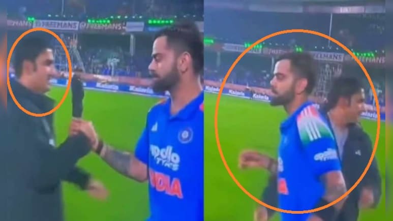 IND vs SA, 3rd ODI: विराट कोहली ने रोहित शर्मा को लगाया गले से लेकिन कोच गौतम गंभीर को नहीं,  रिएक्शन ने मचाई खलबली