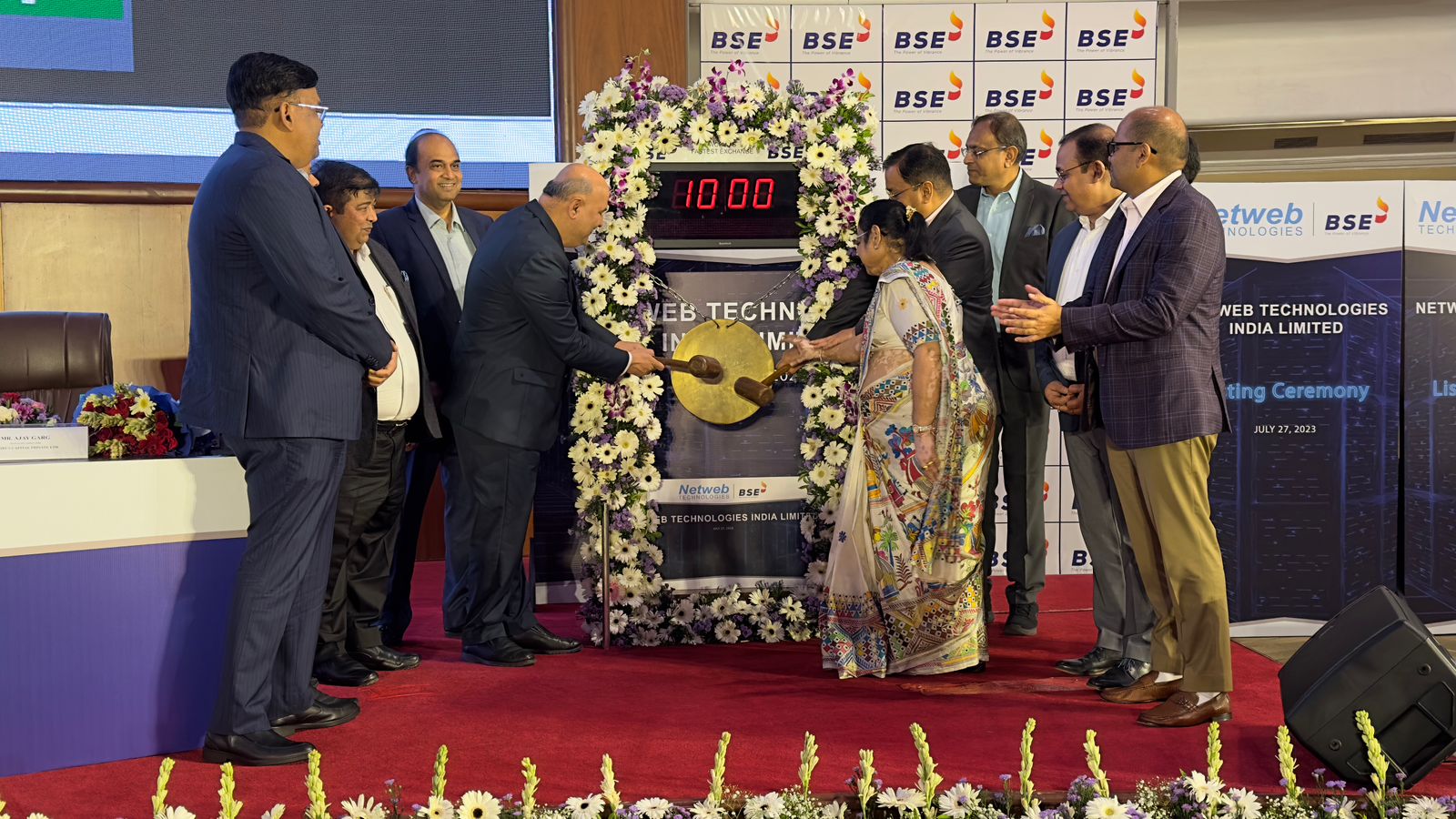 Netweb Technologies Shares Close At 82% Premium Over IPO Price On Listing Day