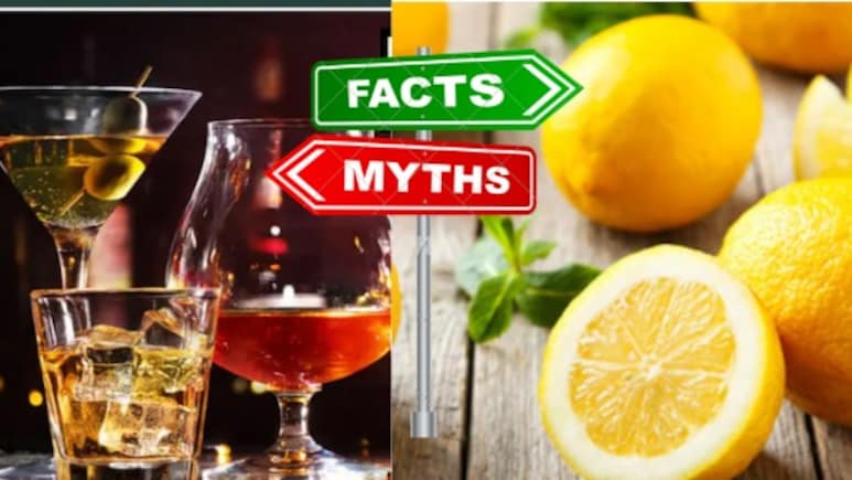मिथ्स और फैक्ट्स: क्या शराब पीने के बाद नींबू का रस, संतरा जैसी खट्टी चीजें खाने से नशा उतर जाता है? जानिए सच्चाई