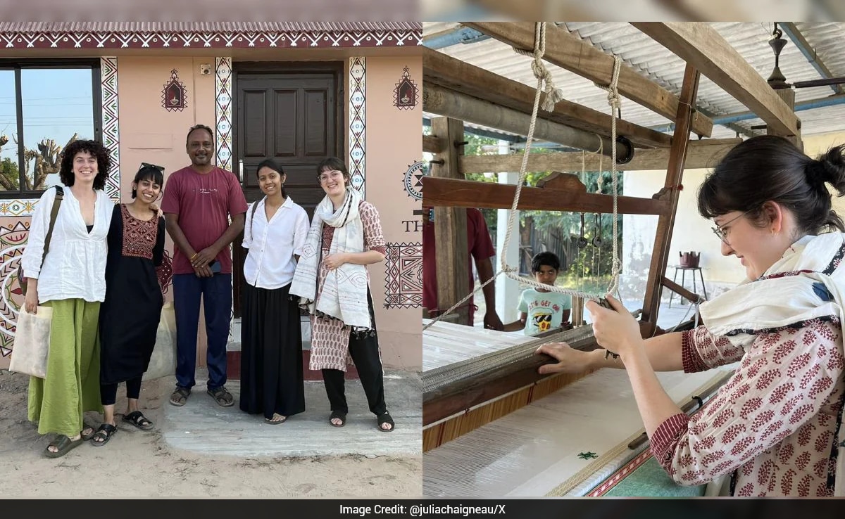 "Craft Here Doesn't Live In Museums": Woman Praises Indian Artists And Craftwork