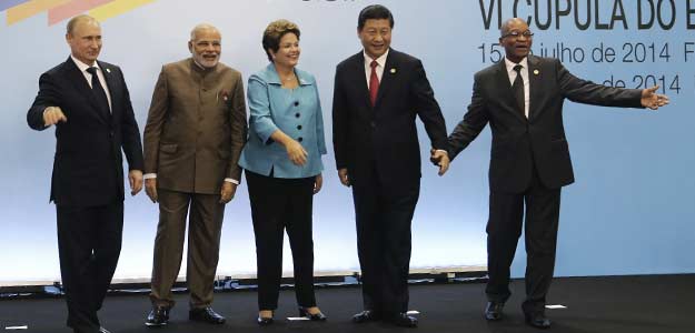 India To Head BRICS' $100 Billion New Development Bank
