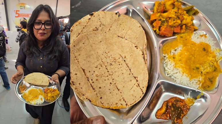 अटल कैंटीन की 5 रुपये वाली थाली में जानें क्या-क्या मिल रहा