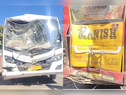 अजमेर में 2 बसों में टक्कर, हादसे में करीब 15 यात्री घायल; लोगों का आरोप- ड्राइवर की लापरवाही से एक्सीडेंट