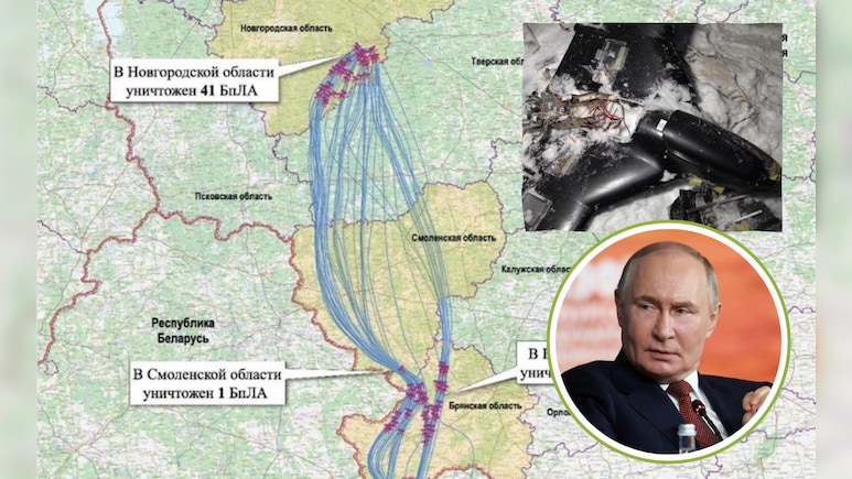 पुतिन के घर पर कैसे हुआ 91 ड्रोन से हमला, रूस ने दिखाया; यूक्रेन मांग रहा था सबूत