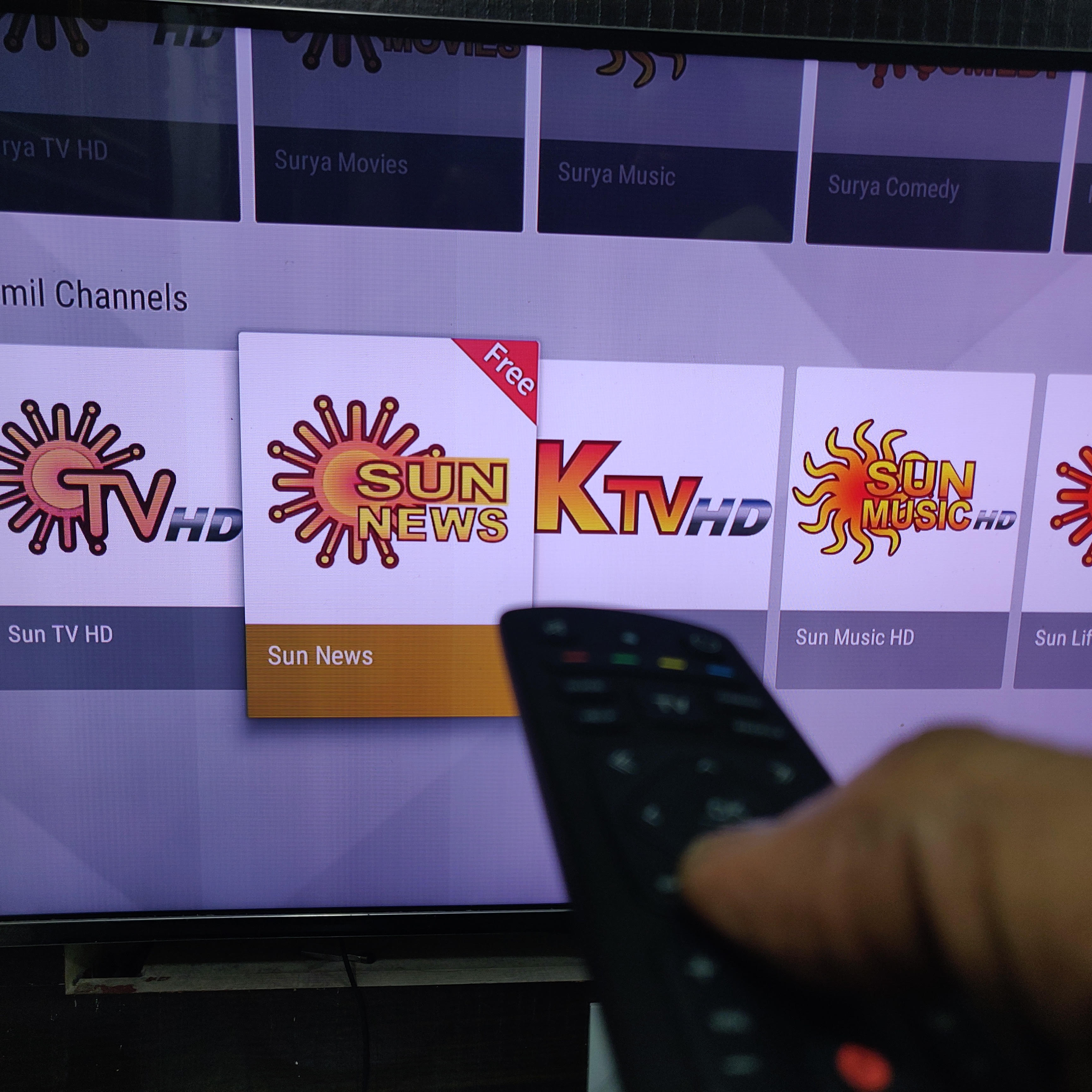 Sun TV Shares Decline As First Quarter Profit, Revenue Dip