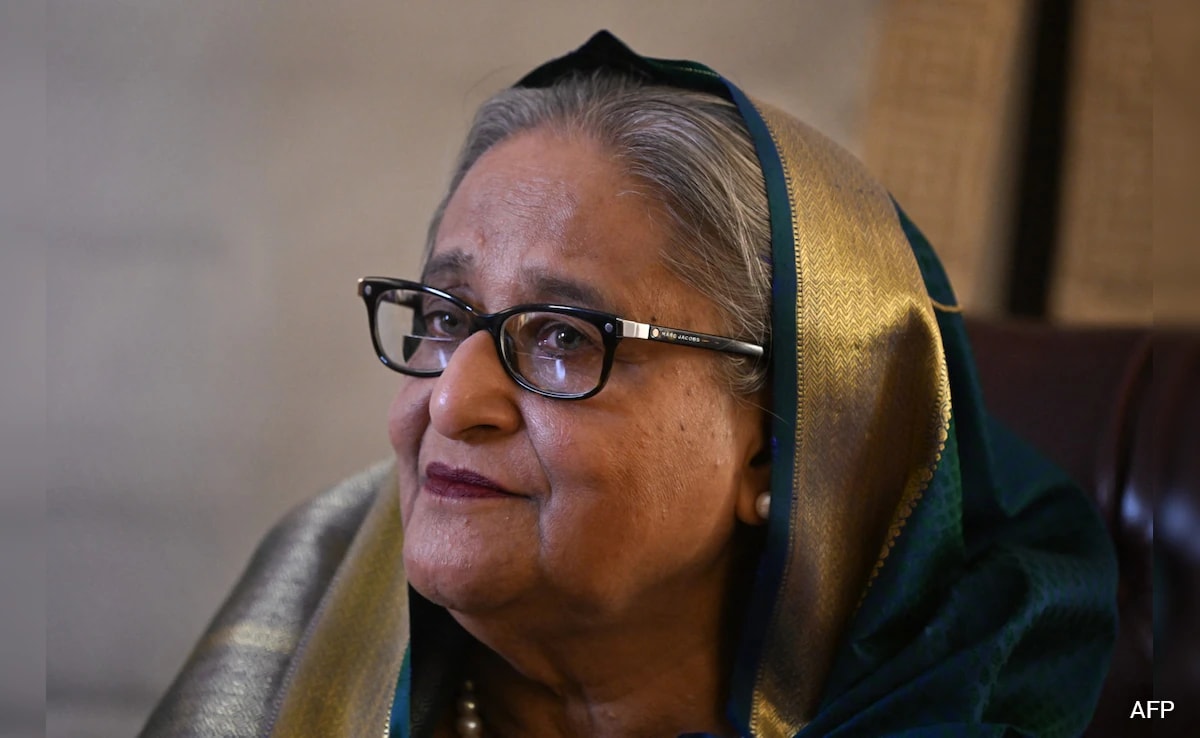 "Burning Minorities Alive": Sheikh Hasina Attacks Yunus Regime In New Address