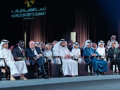 Hamdan Bin Mohammed Meets With Infantino On Sidelines Of World Sports Summit