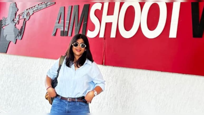 पूनासा की राजल राठौड़ का राष्ट्रीय राइफल शूटिंग प्रतियोगिता में चयन, पर&zwj;िवार में जश्&zwj;न