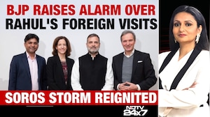 BJP Raises Alarm Over Rahul Gandhi's Foreign Visits: George Soros Storm Reignited