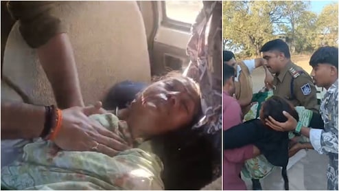 TI के 'ट्रीटमेंट' का कमाल: सड़क पर तड़प रही महिला को सरकारी गाड़ी में डाला, सांस रुकने पर दिया CPR, बच गई जान