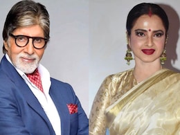 Video: अमिताभ बच्चन के नाती की तस्वीर पर प्यार लुटाती दिखीं रेखा, पहले चेहरे पर लगाया हाथ फिर दी फ्लाइंग किस