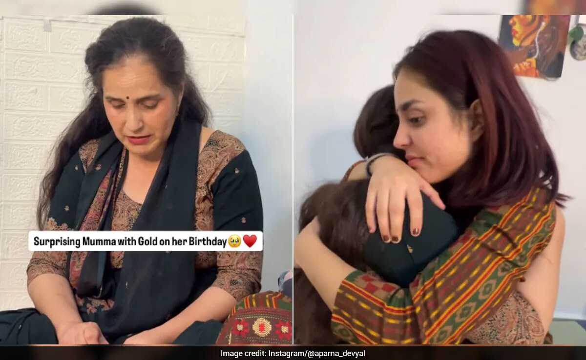 Woman's Surprise Gift For Mother Turns Into An Emotional Moment, Internet Calls It 