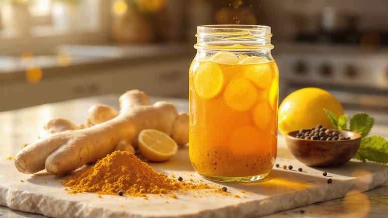 Can Ginger, Black Pepper And Turmeric Shots Help You Survive Party Season?